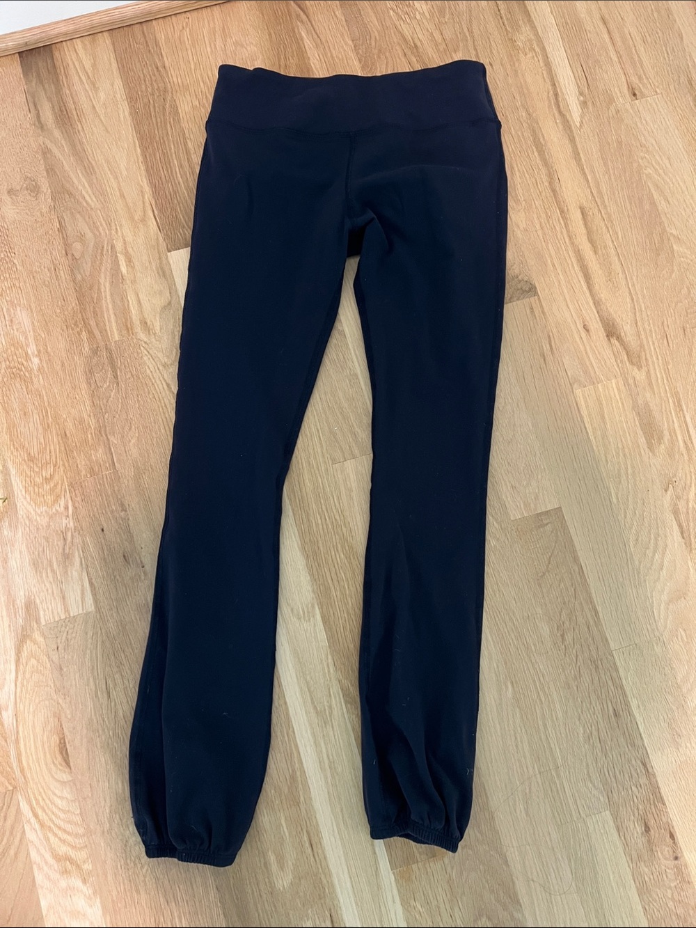 Splits59 elastic cuff leggings navy size medium